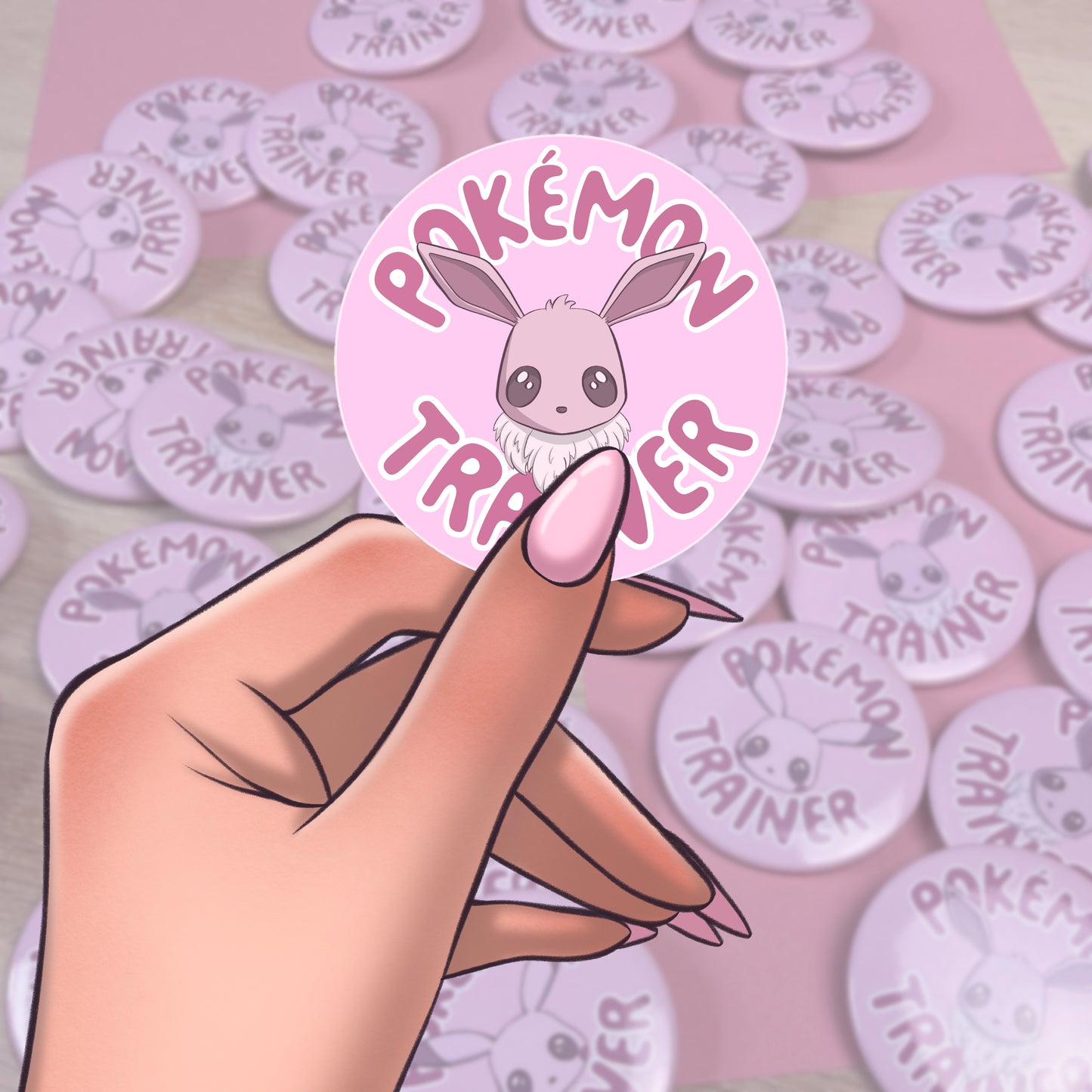 Eevee - Pokemon Trainer - Badge