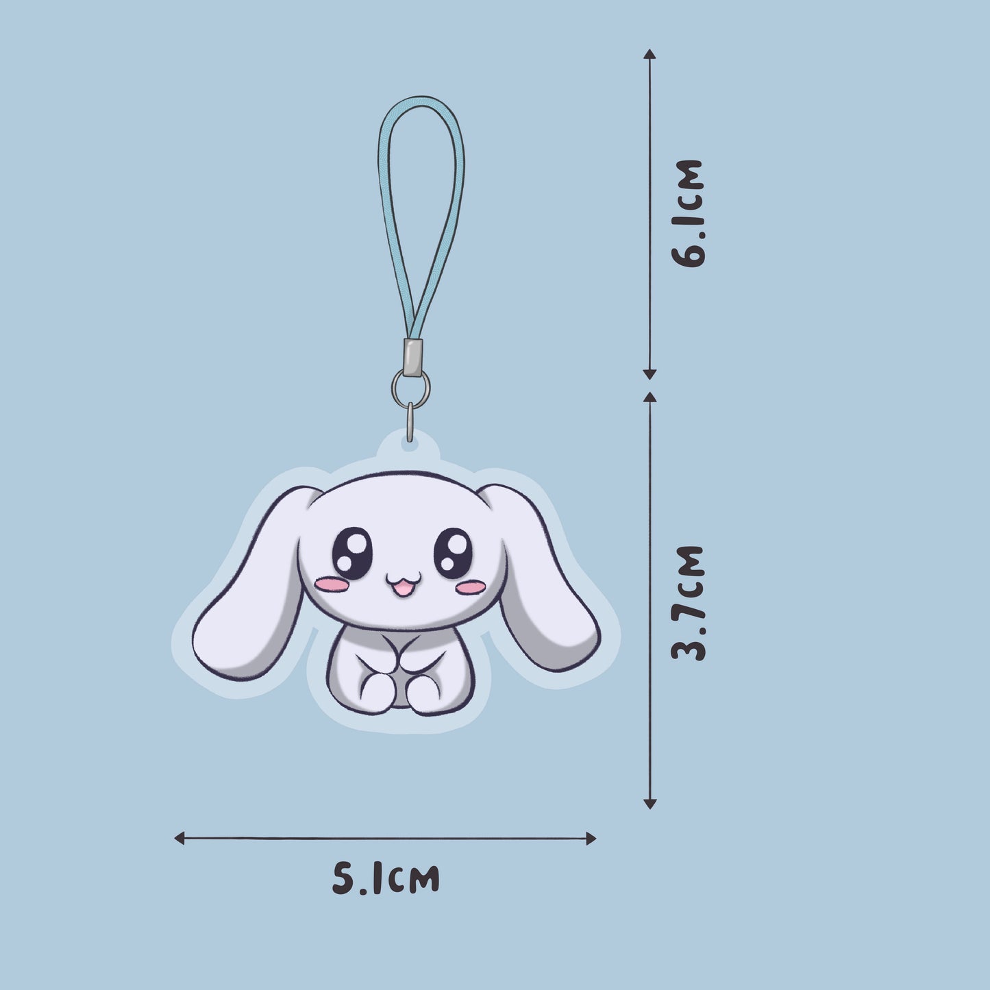 Cinnamoroll - Sanrio Girls - Phone Charm