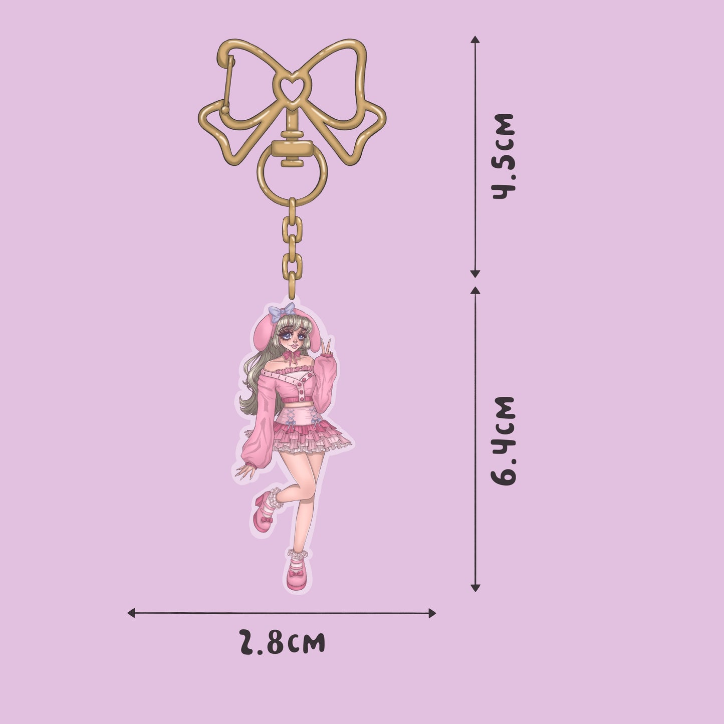 My Melody - Sanrio Girls - Keyring