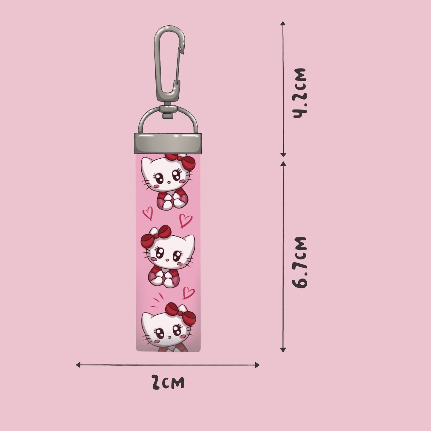 Hello Kitty Mini Lanyard - Sanrio Girls - Keyring