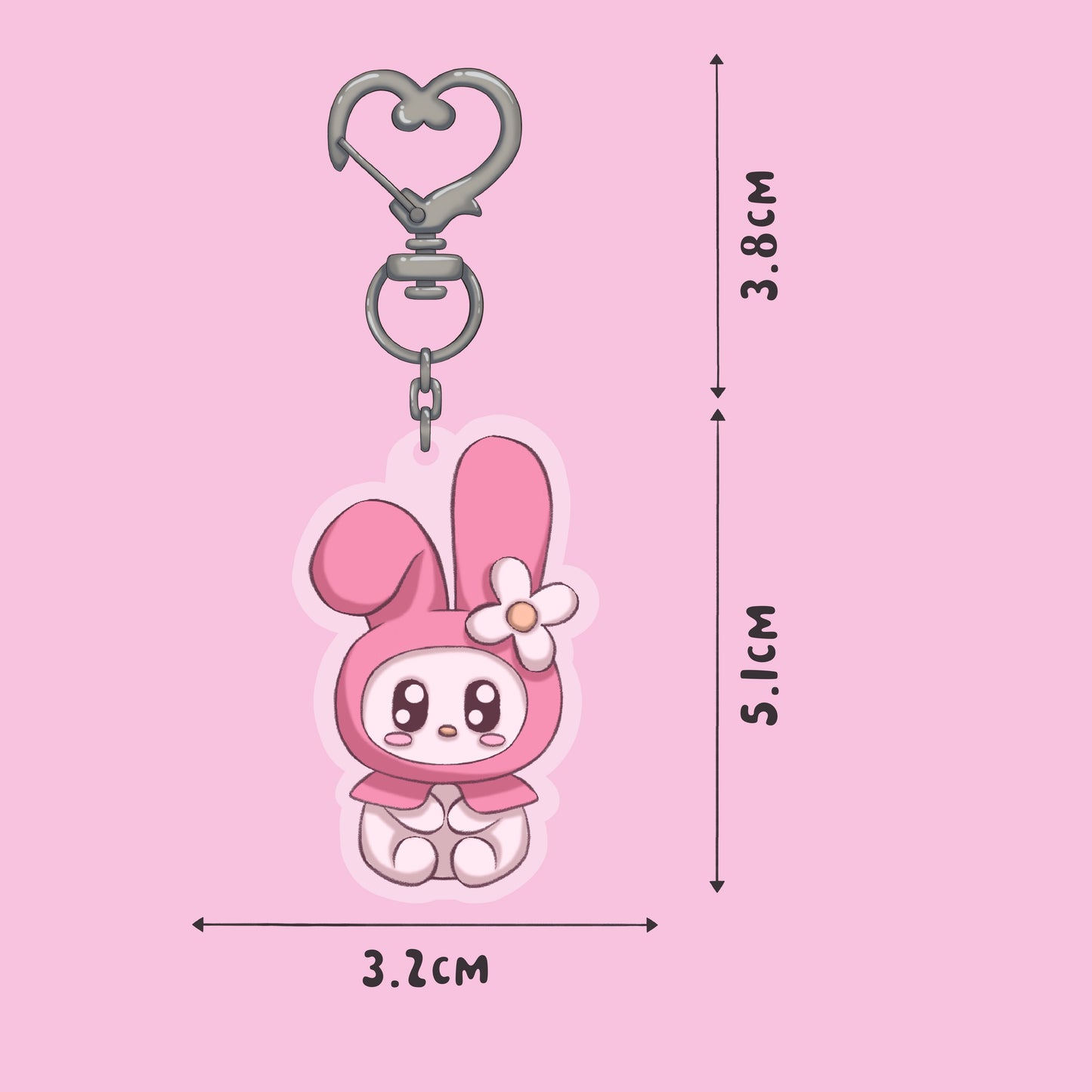 Baby My Melody - Sanrio Girls - Keyring