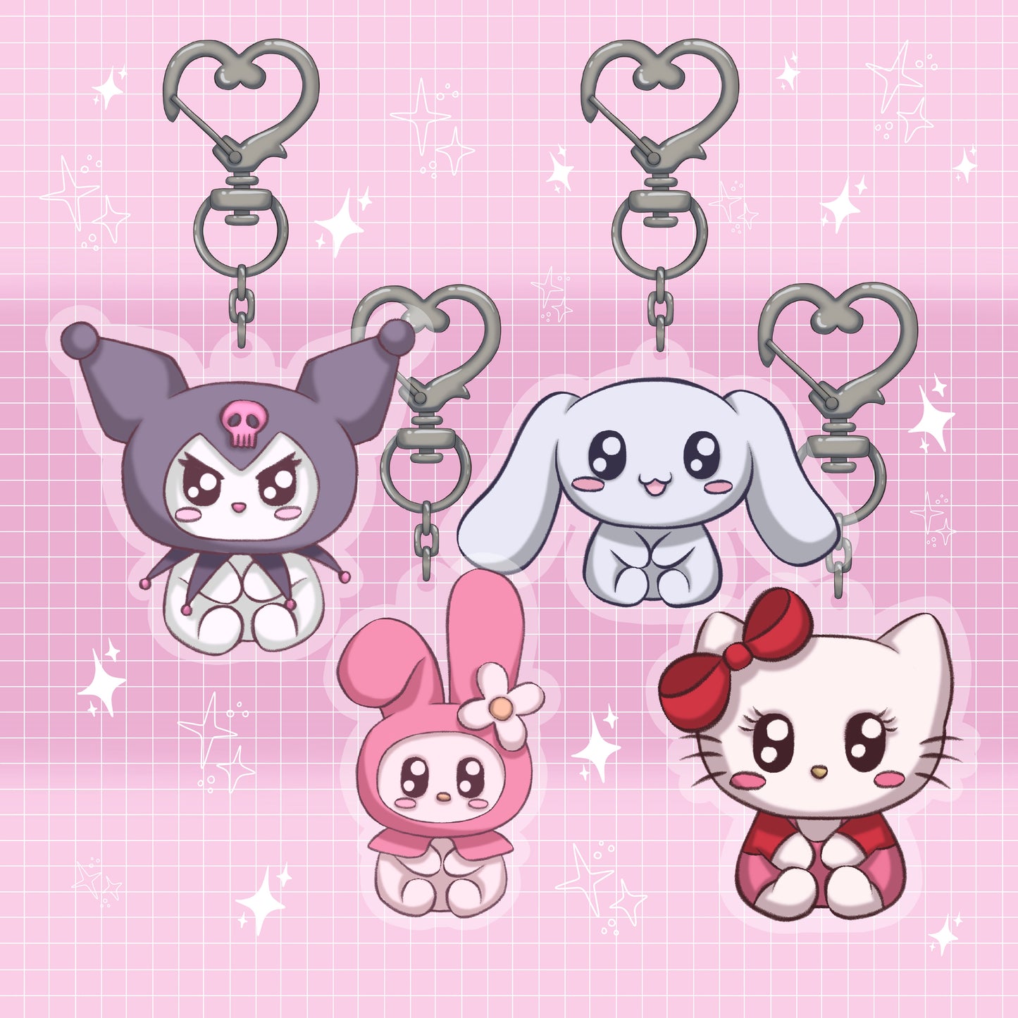 Baby Cinnamoroll - Sanrio Girls - Keyring