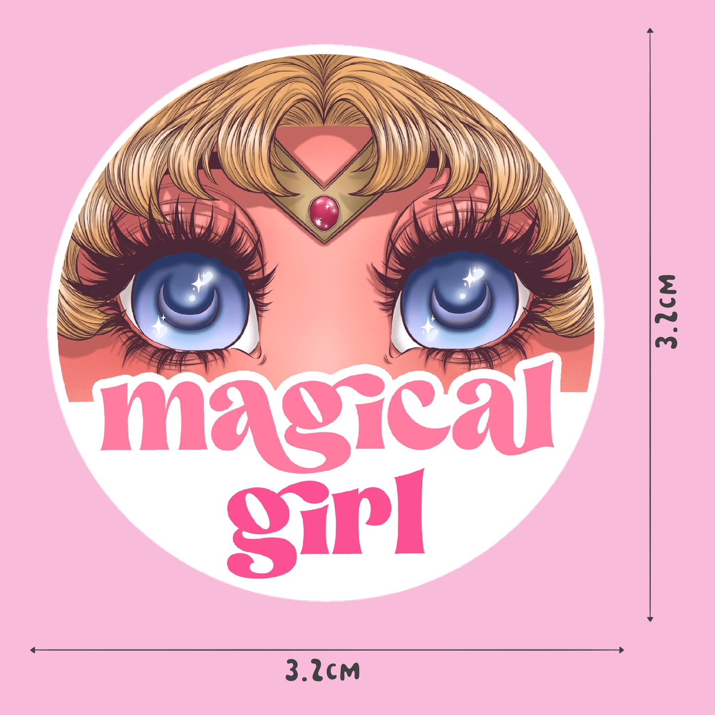 Magical Girl - Sailor Moon - Badge