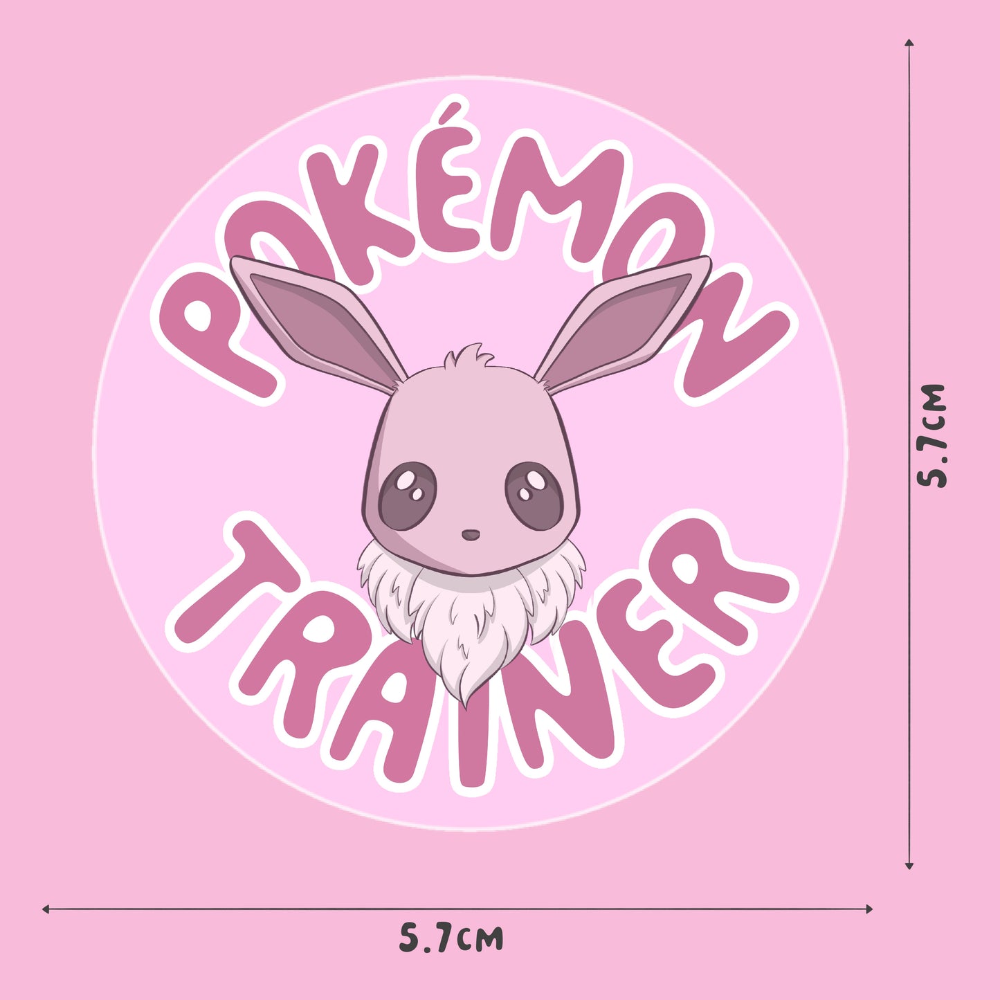 Pokémon Trainer Badge - Eevee