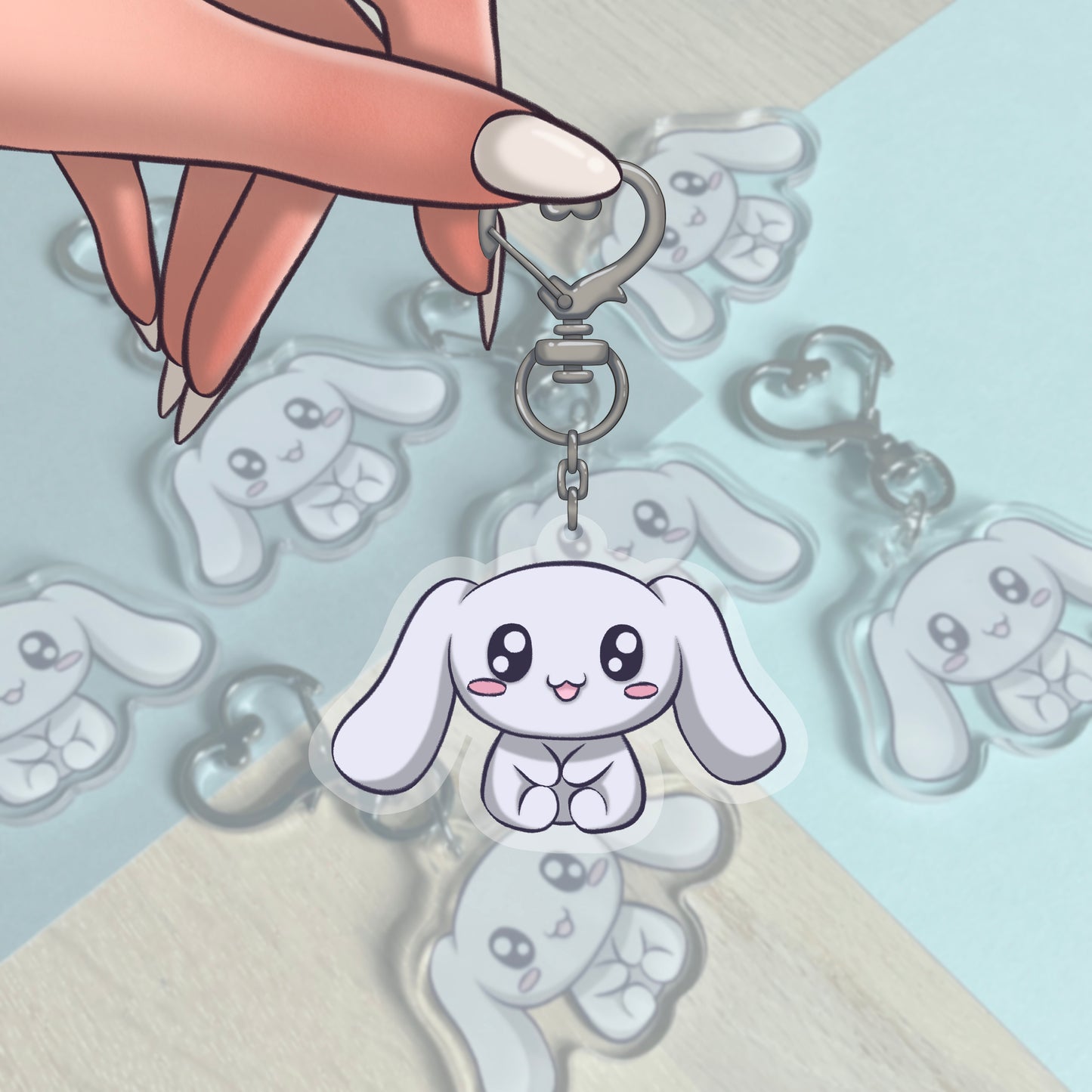 Baby Cinnamoroll - Sanrio Girls - Keyring