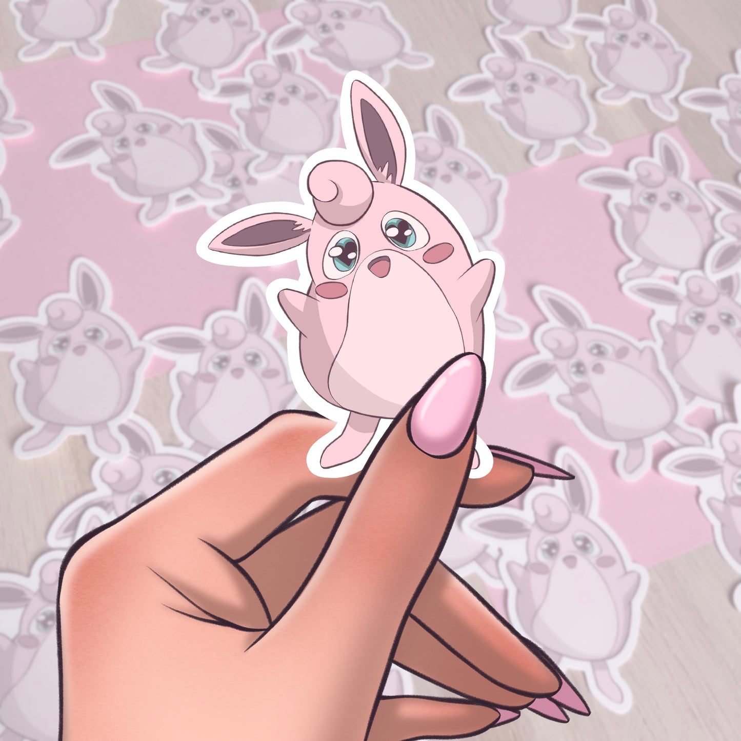 Wigglytuff - Pokemon Trainer - Sticker